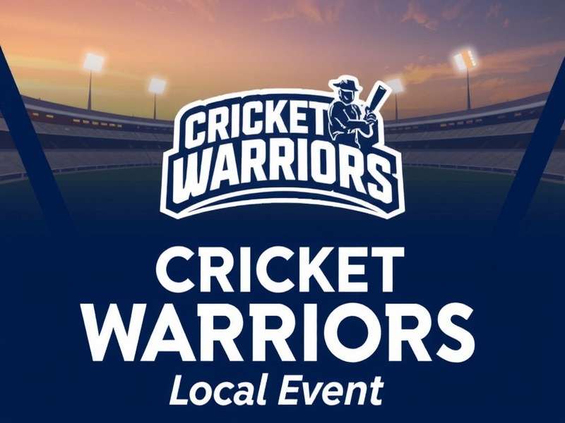 Cricket Warriors Local Event